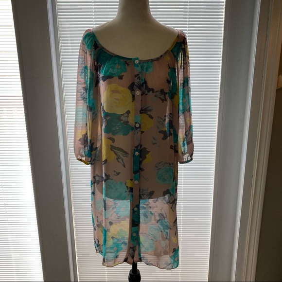🌸5/$25🌸 
 03 Everly | Size Large | Tunic Blouse - Picture 1 of 5